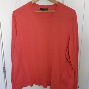 Silk/cotton blend sweater